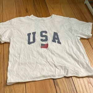 brandy melville/john galt USA graphic tee